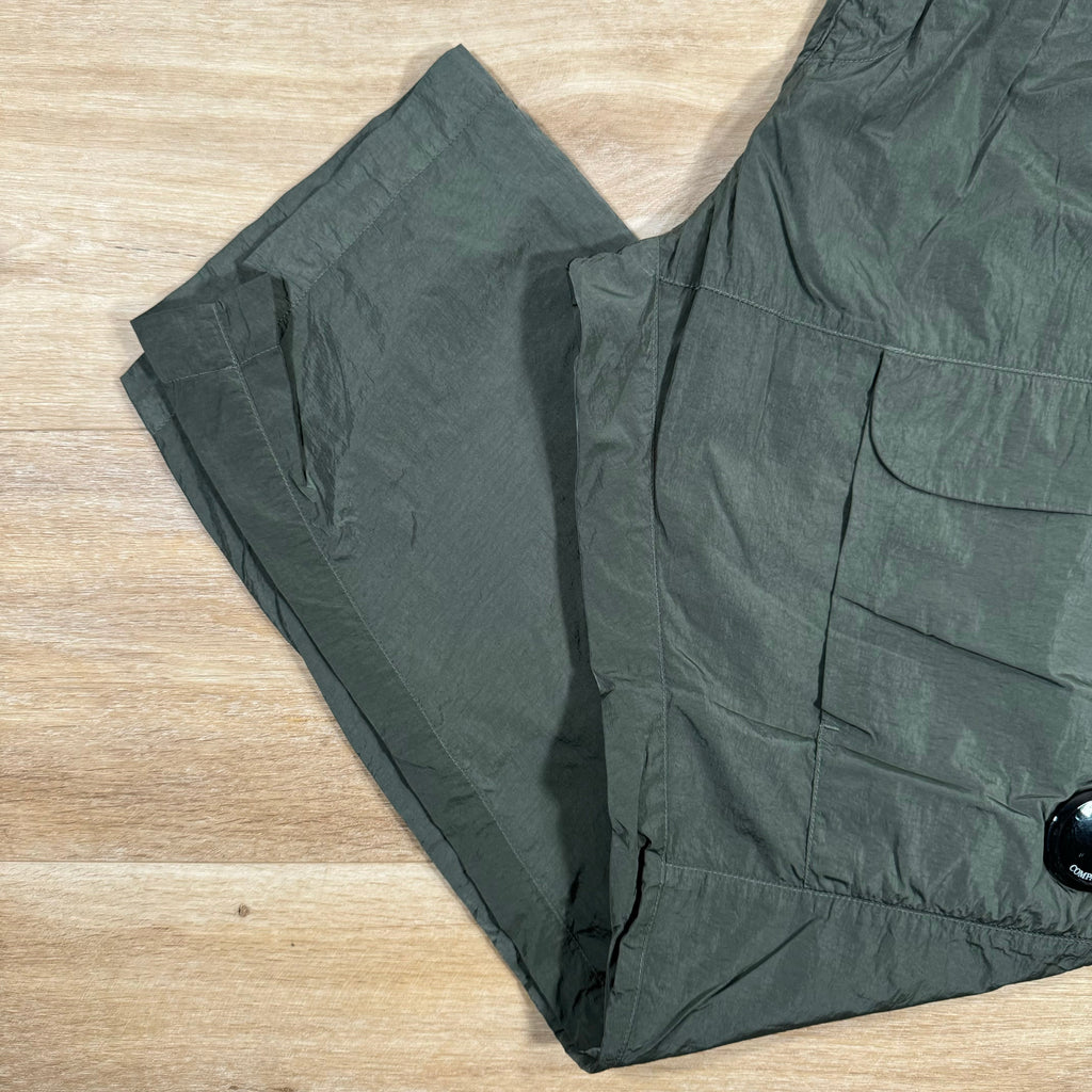 CP Company Chrome-R Loose Cargo Pants in Grape Leaf