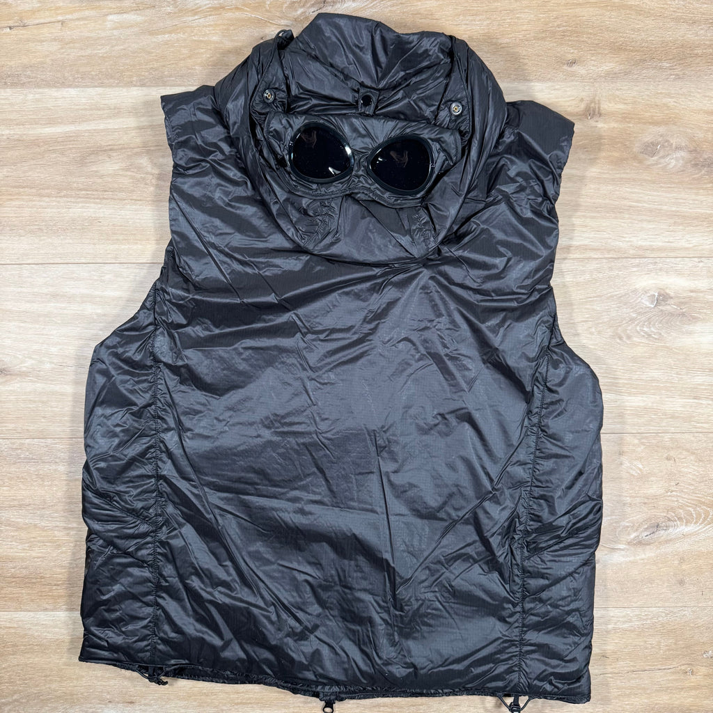 CP Company Nada Shell Goggle Vest in Black