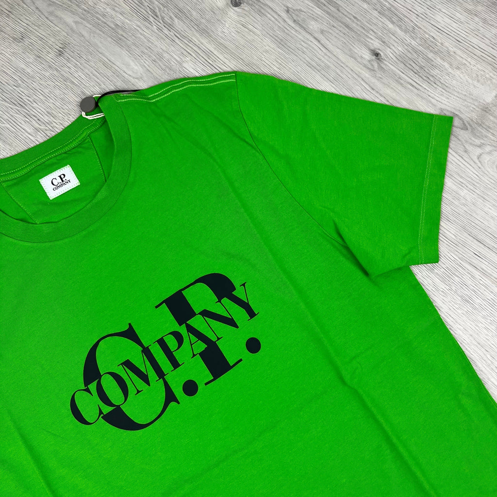 CP Company Printed T-Shirt - Green