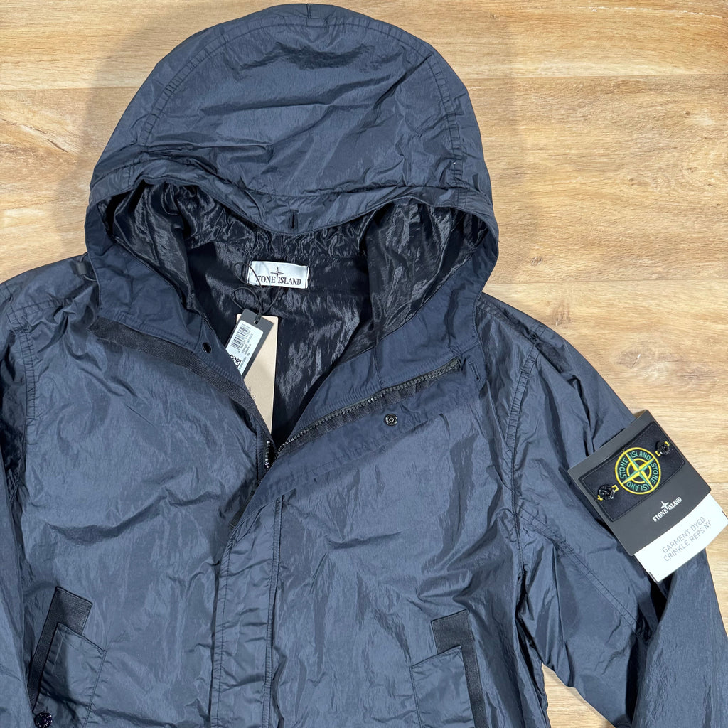 Stone Island Crinkle Reps R-NY Jacket in Navy