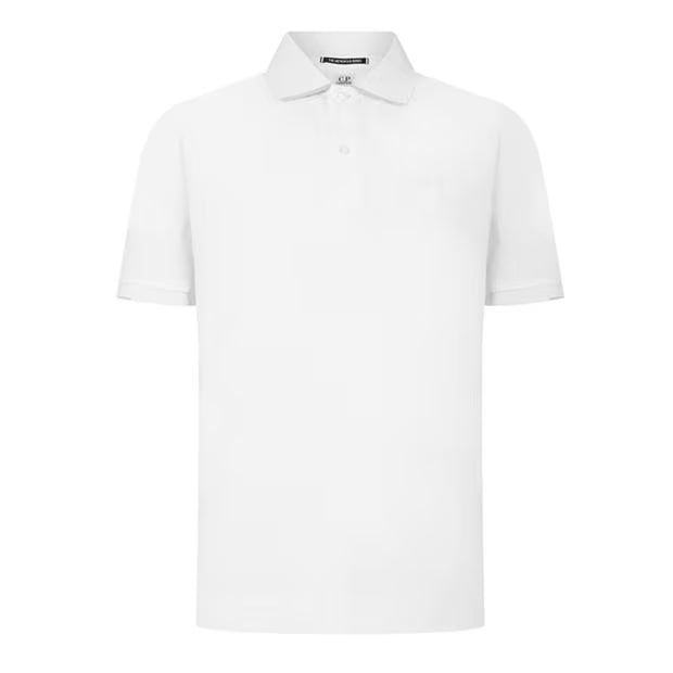 CP Company Metropolis Polo Shirt - White