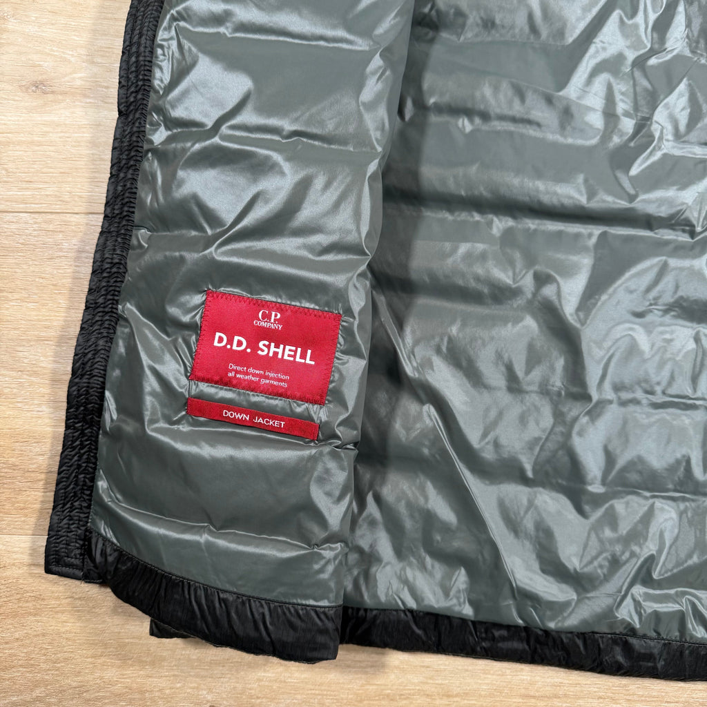 CP Company DD Shell Goggle Down Vest in Grape Leaf