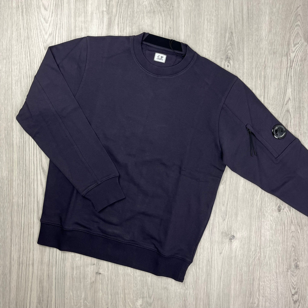 CP Company Raised Fleece Sweatshirt - Nightshade