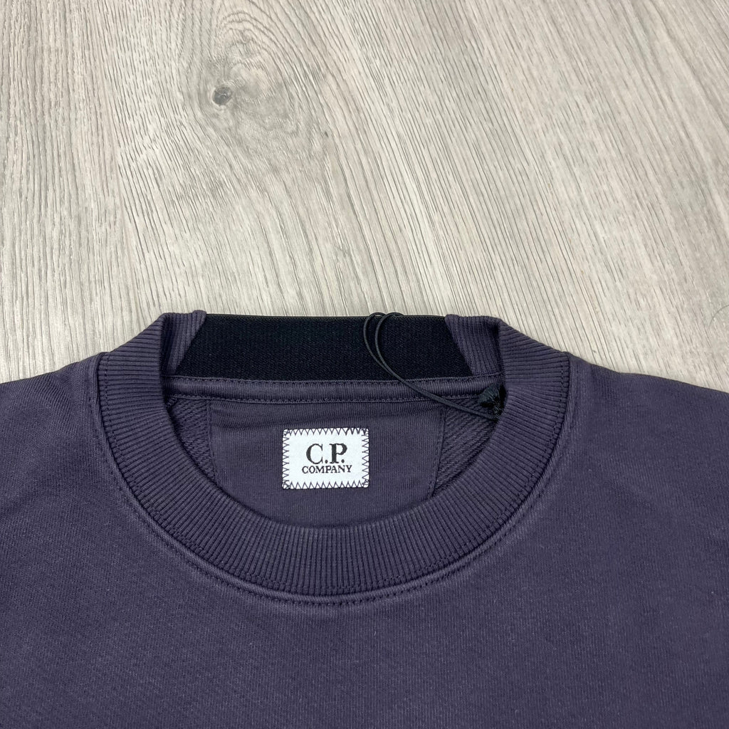CP Company Raised Fleece Sweatshirt - Nightshade