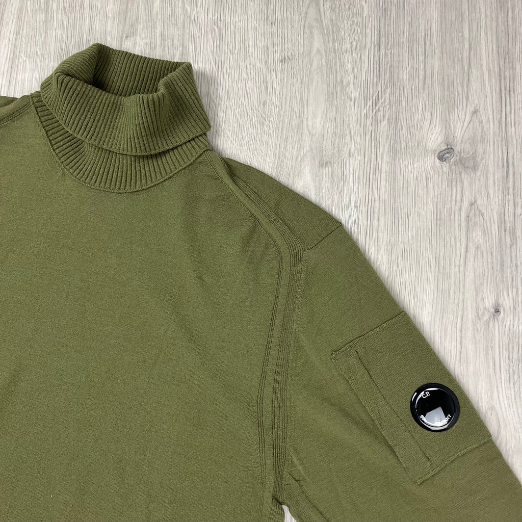 CP Company Knit Turtle Neck - Capers