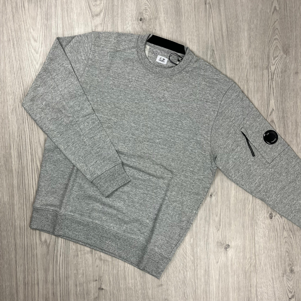 CP Company Raised Fleece Sweatshirt - Grey
