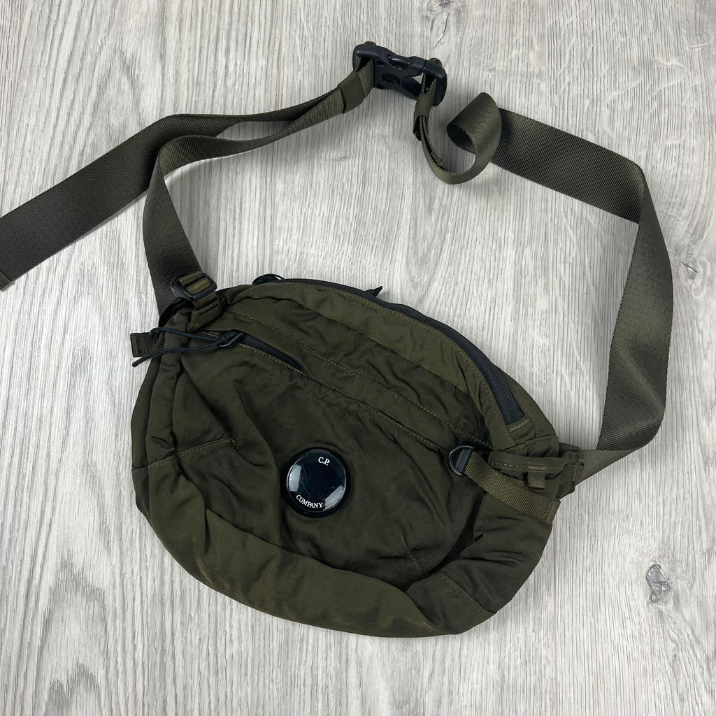 CP Company Zip Chrome Bag - Ivy Green