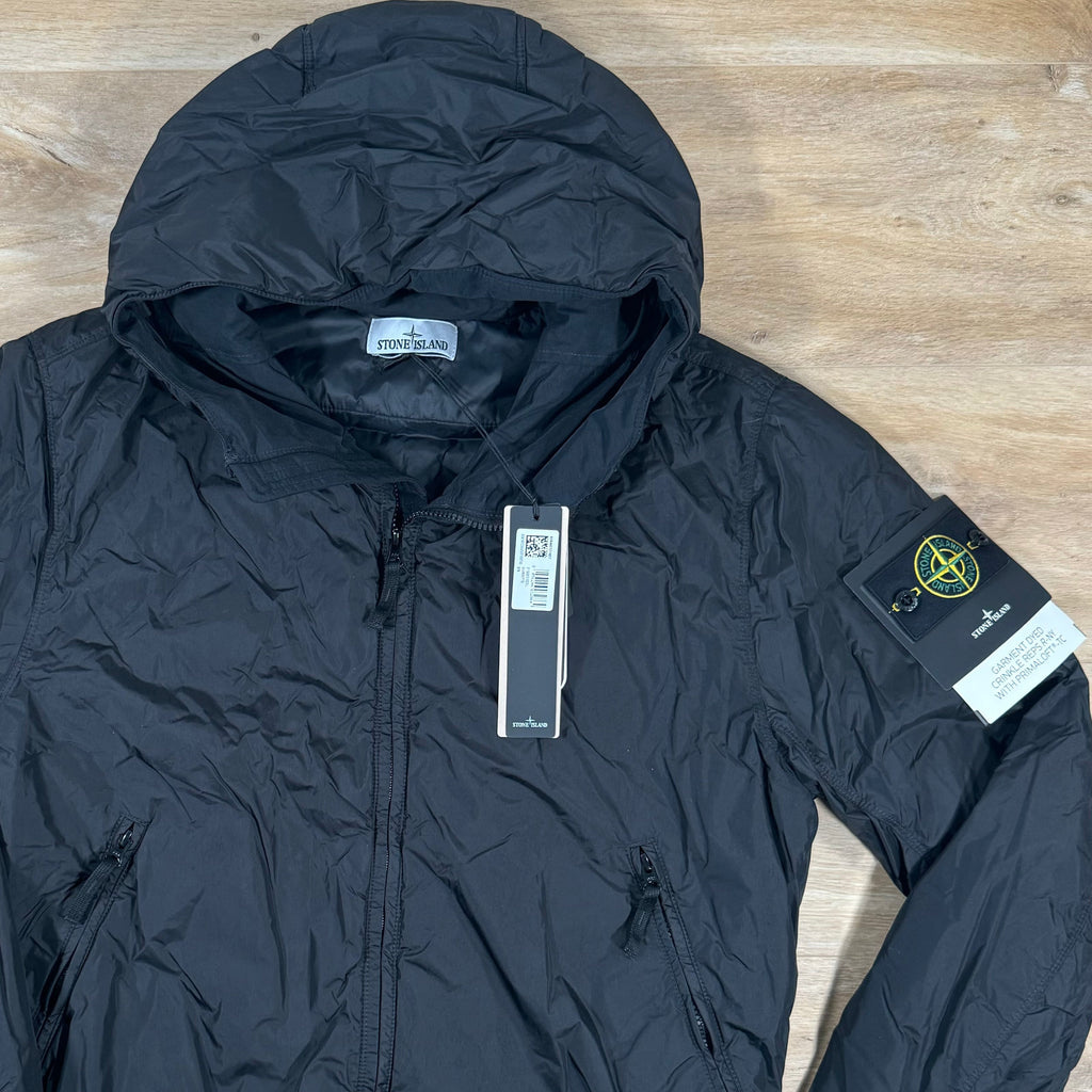 Stone Island Crinkle Reps R-NY Primaloft T-C Jacket in Black