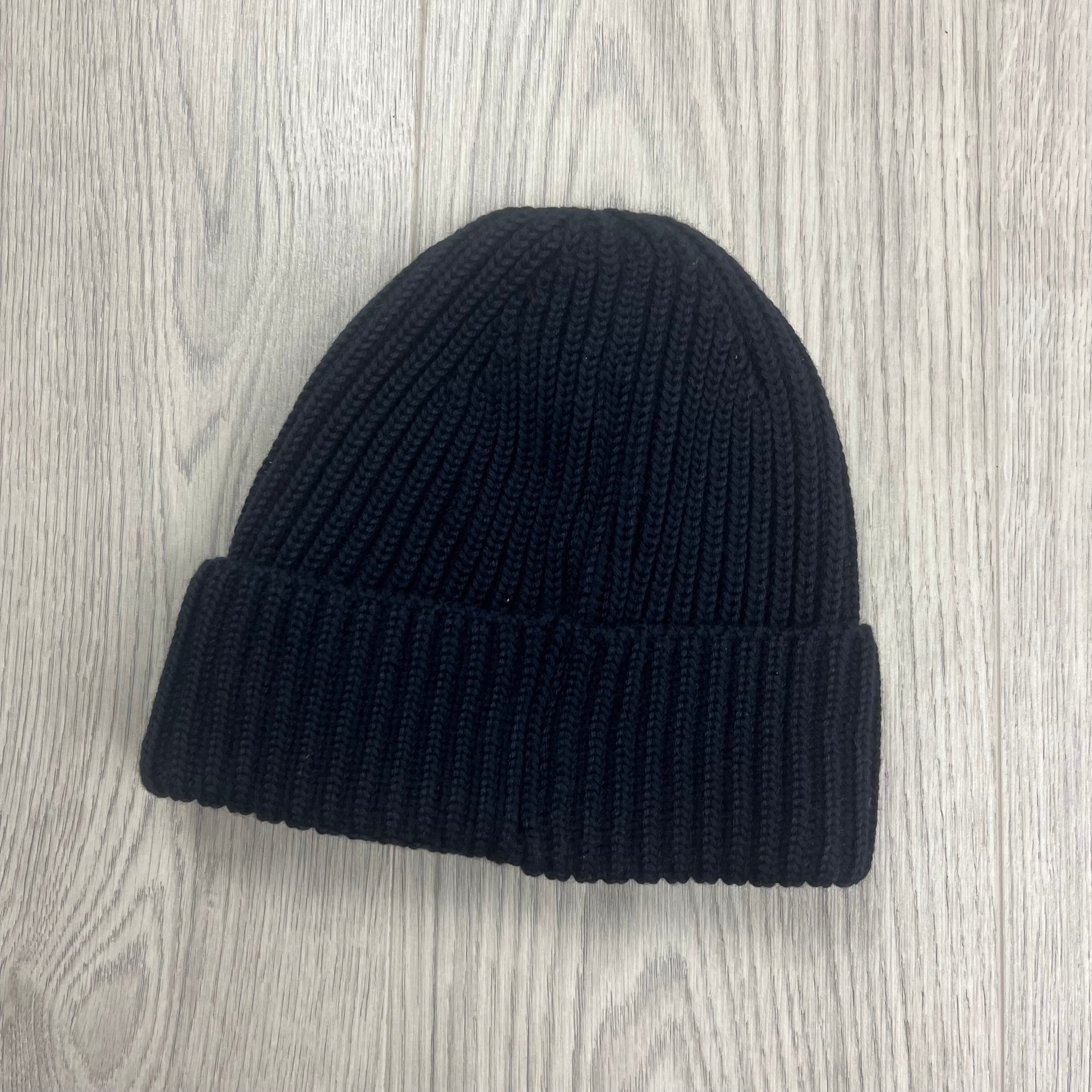 CP Company Lens Beanie - Navy