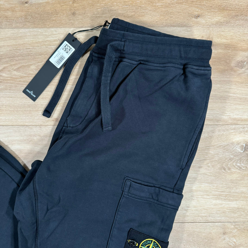 Stone Island Slim Fit Sweatpants in Navy