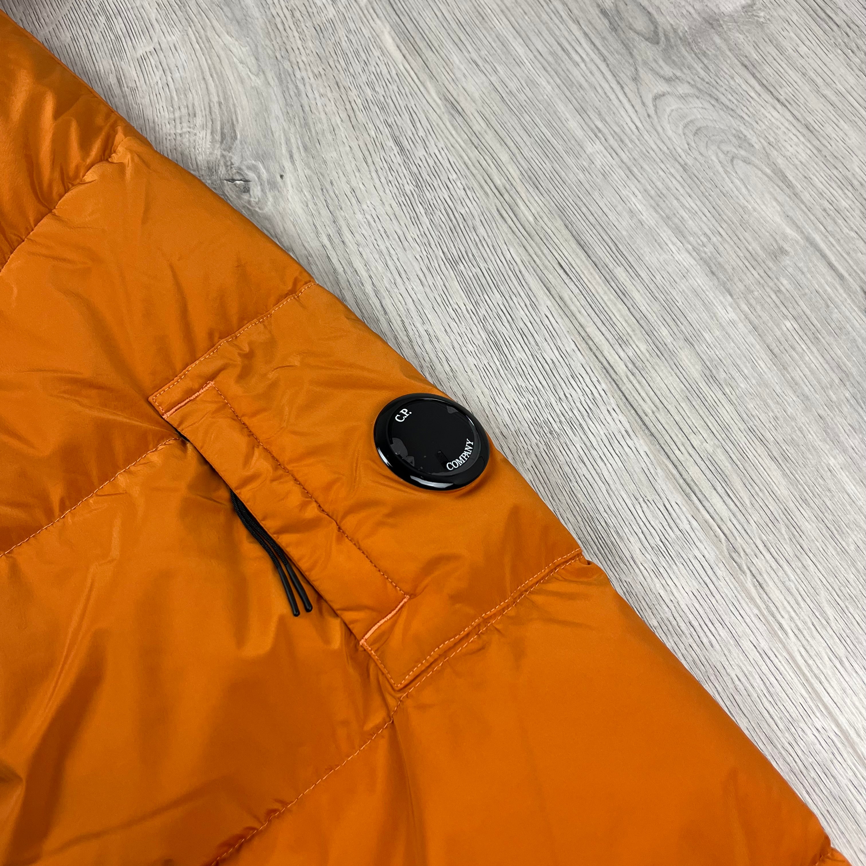 CP Company Nycra-R Down Jacket - Russet Orange