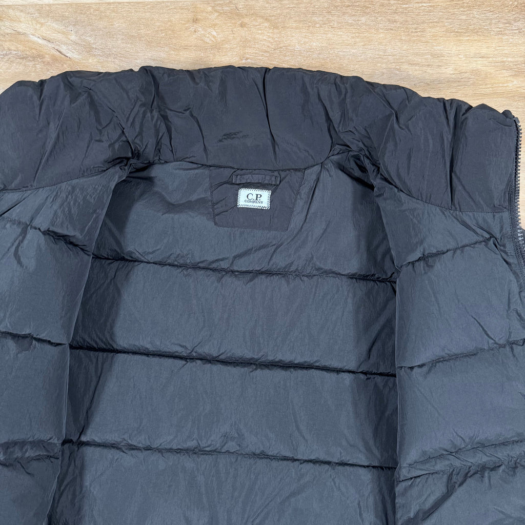 CP Company Chrome-R Down Lens Jacket in Black
