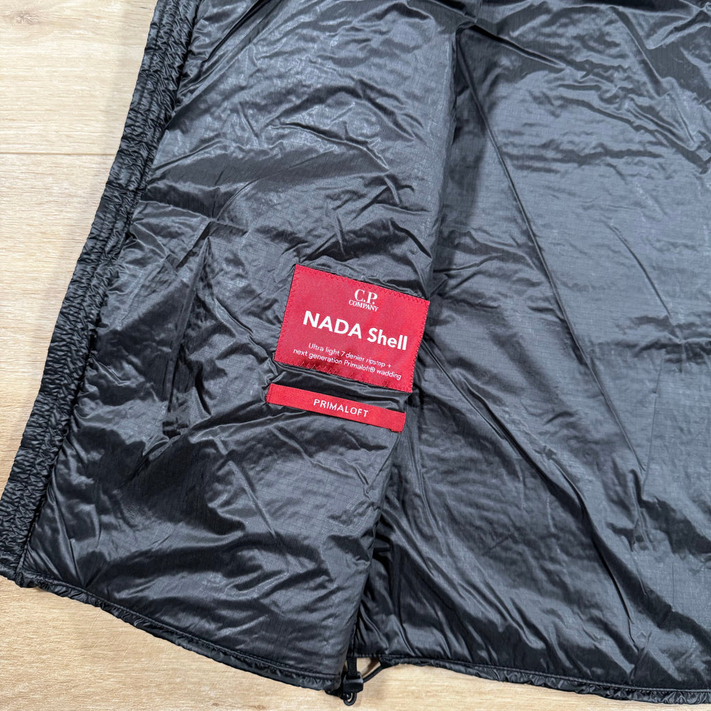 CP Company Nada Shell Goggle Vest in Black