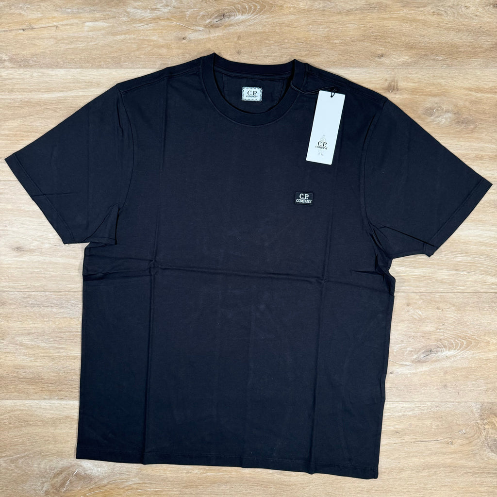 CP Company Logo Patch T-Shirt in Black