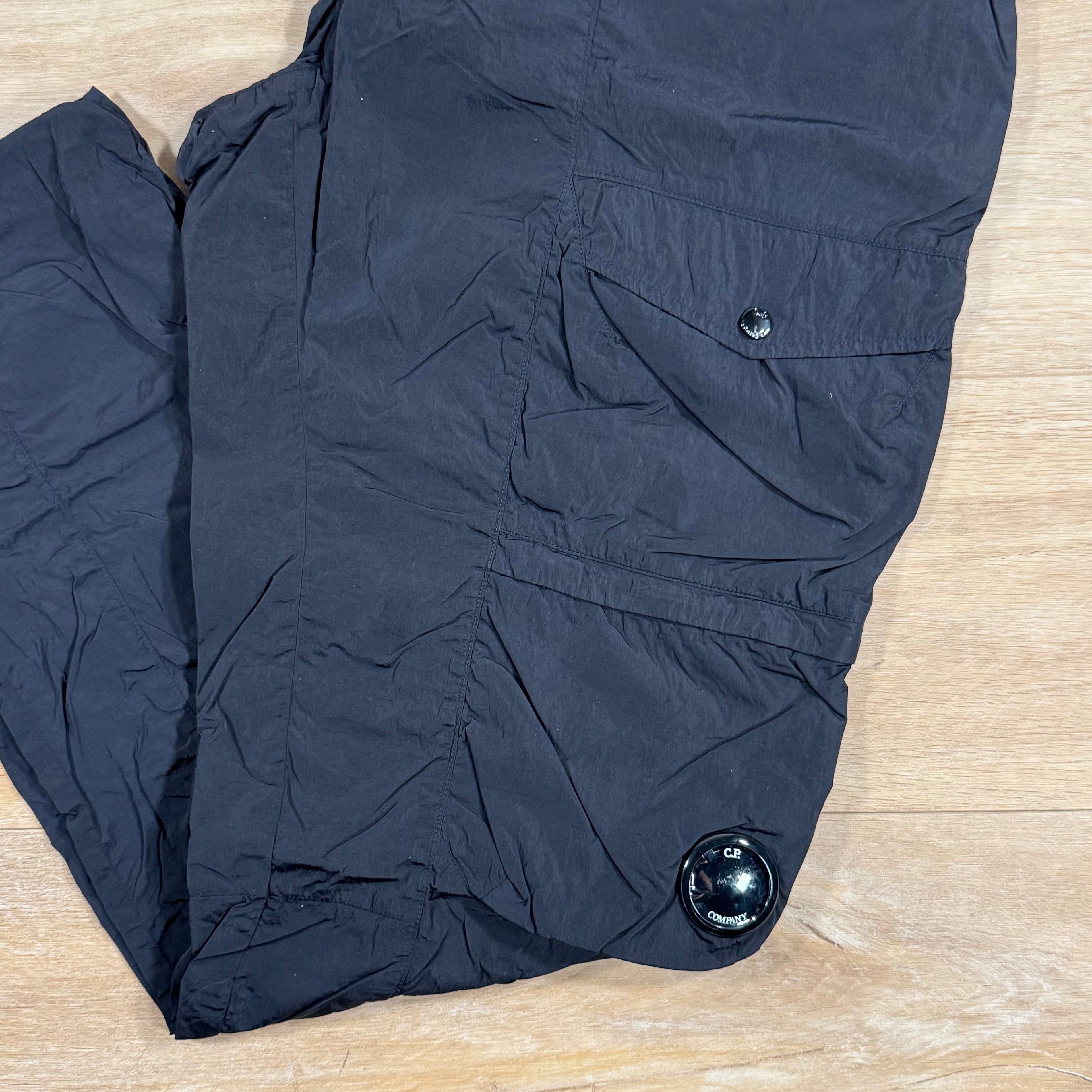 CP Company Chrome-R Cargo Lens Pants in Navy