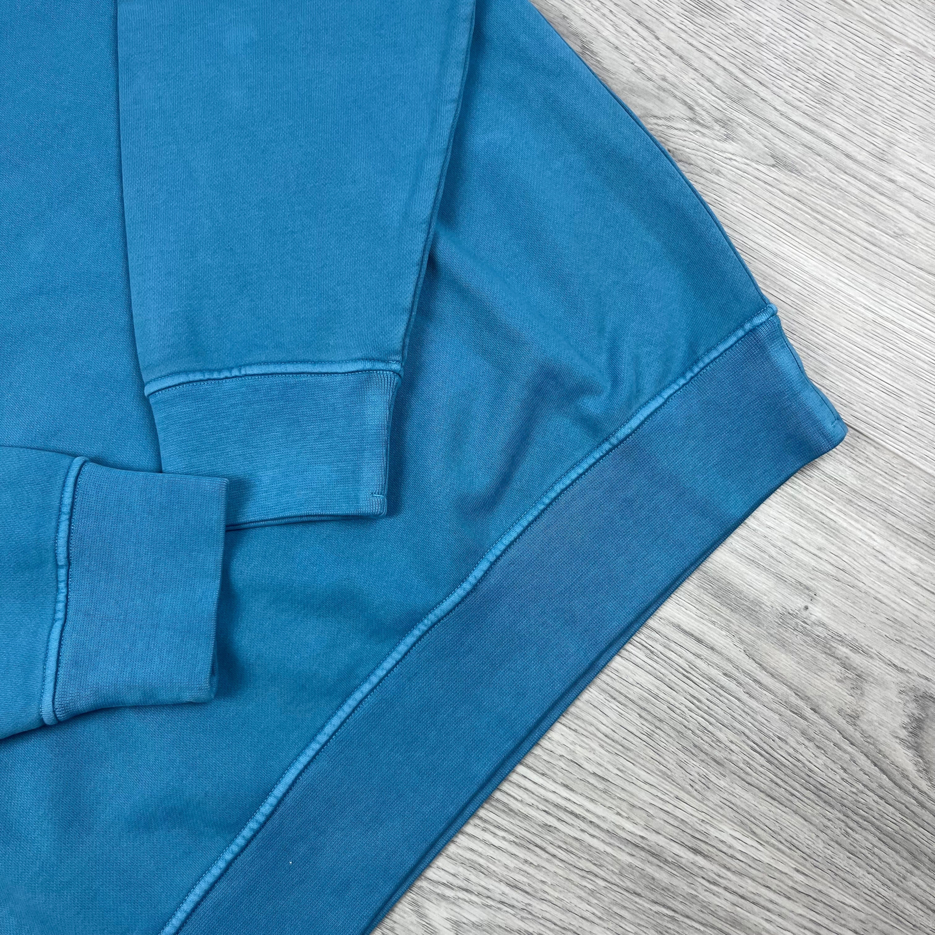 CP Company Patch Sweatshirt - Aegean Blue