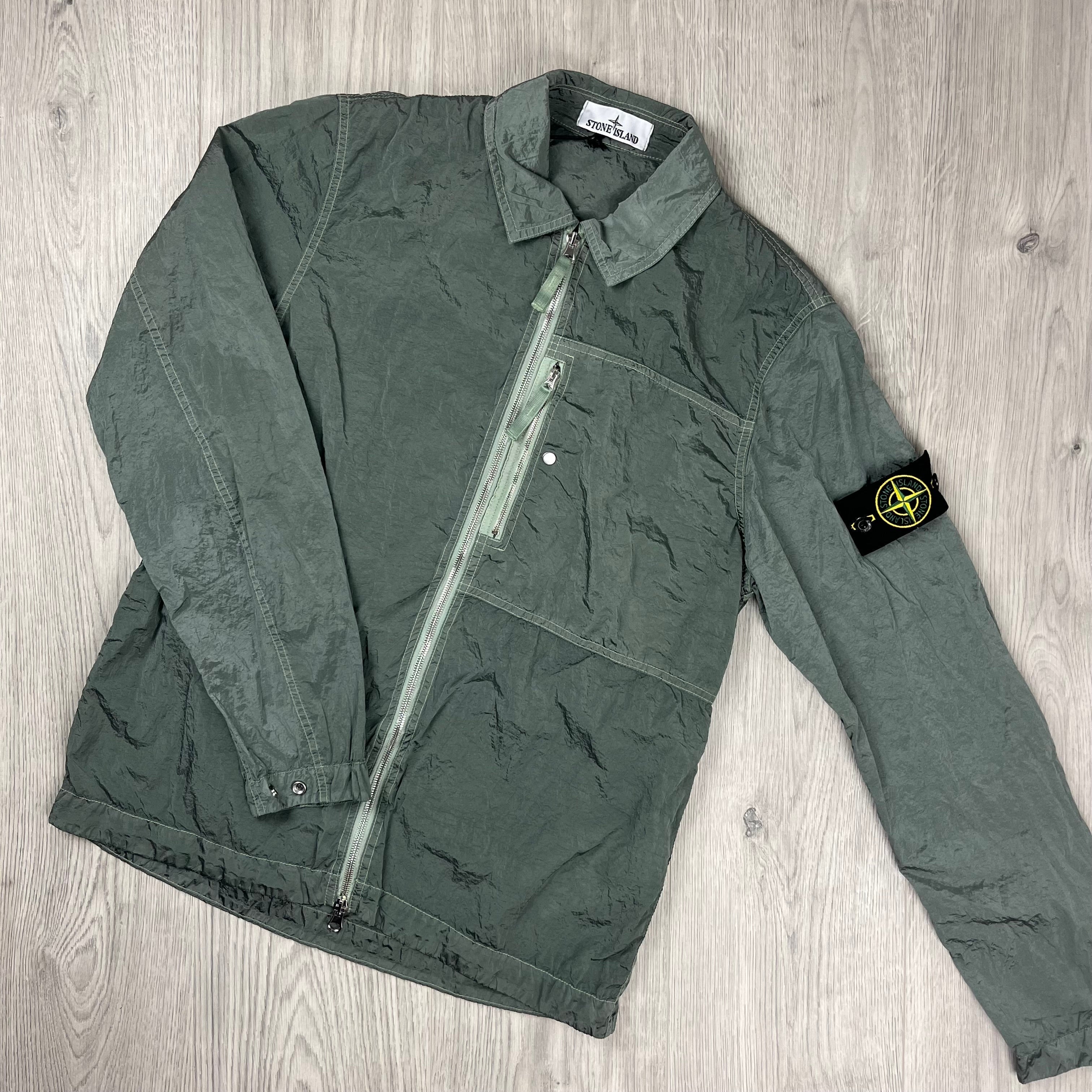 Stone Island Metal Overshirt - Sage