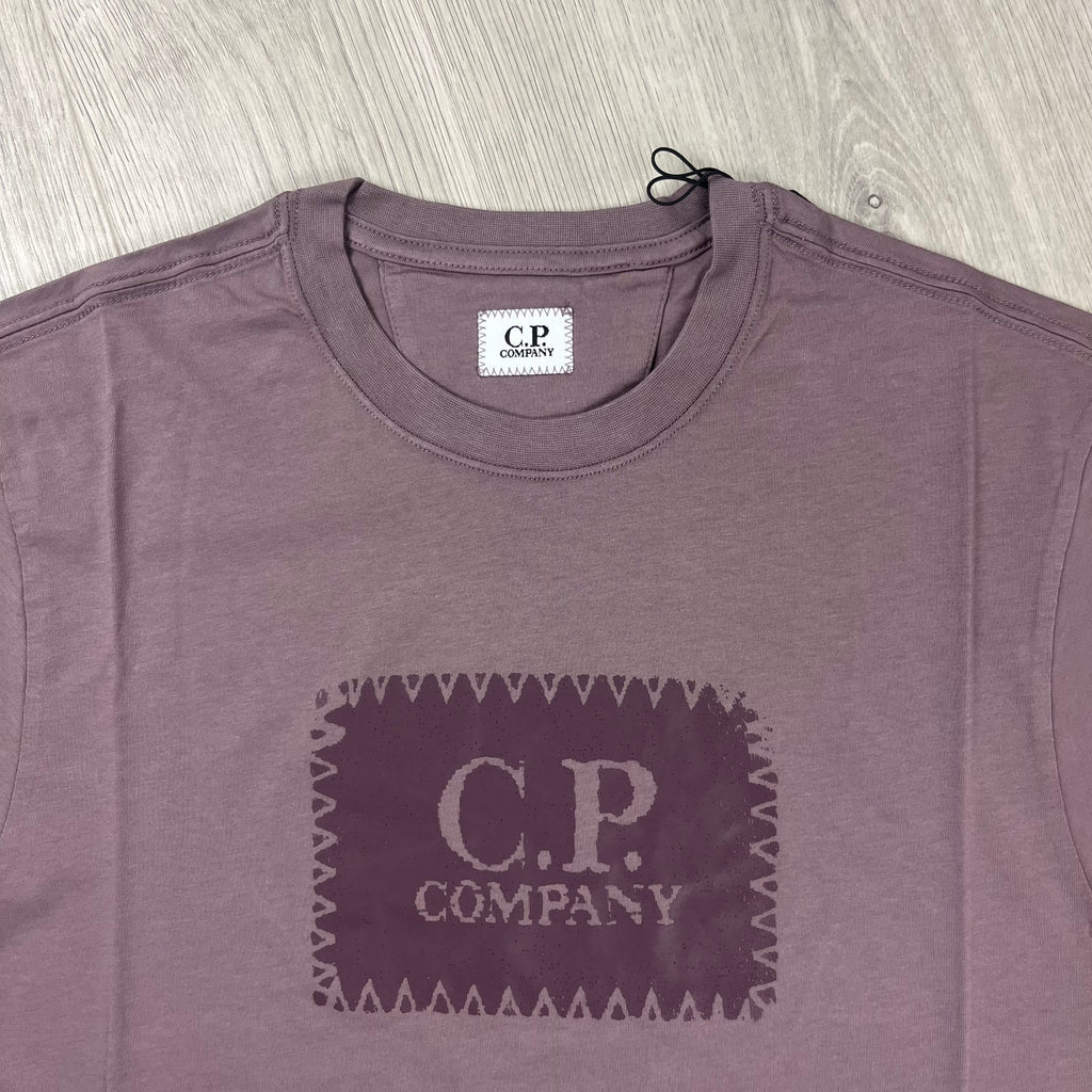 CP Company Stamp T-Shirt - Dove