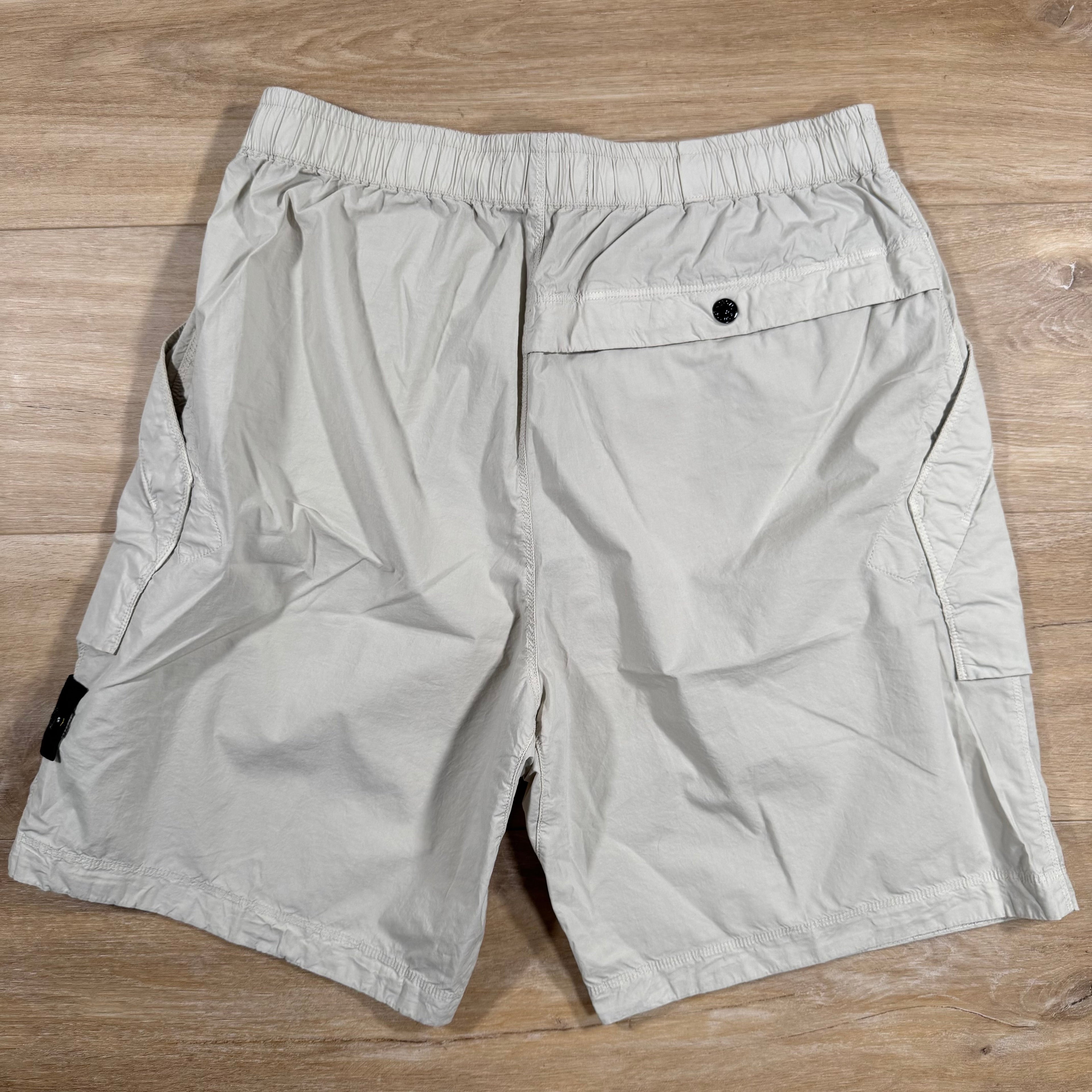Stone Island Stretch Tela Bermuda Shorts in Sand