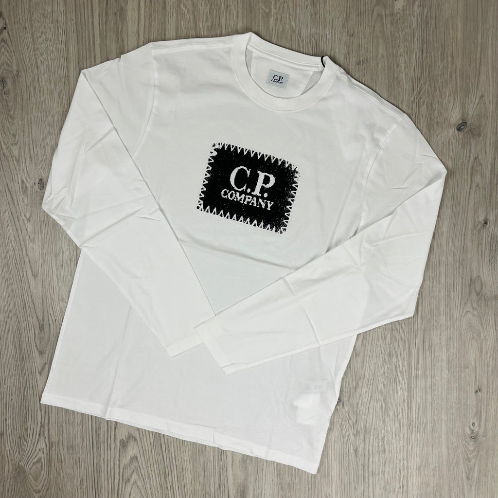 CP Company Stamp T-Shirt - White