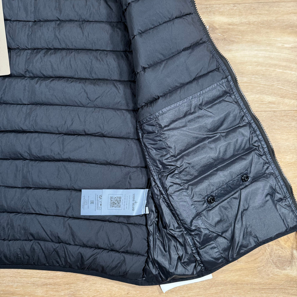Stone Island Nylon Down-TC Vest in Navy