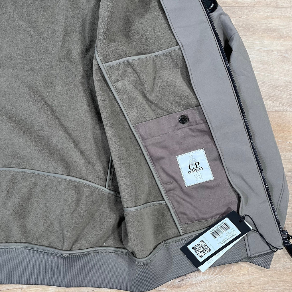 CP Company Shell-R Lens Jacket in Walnut