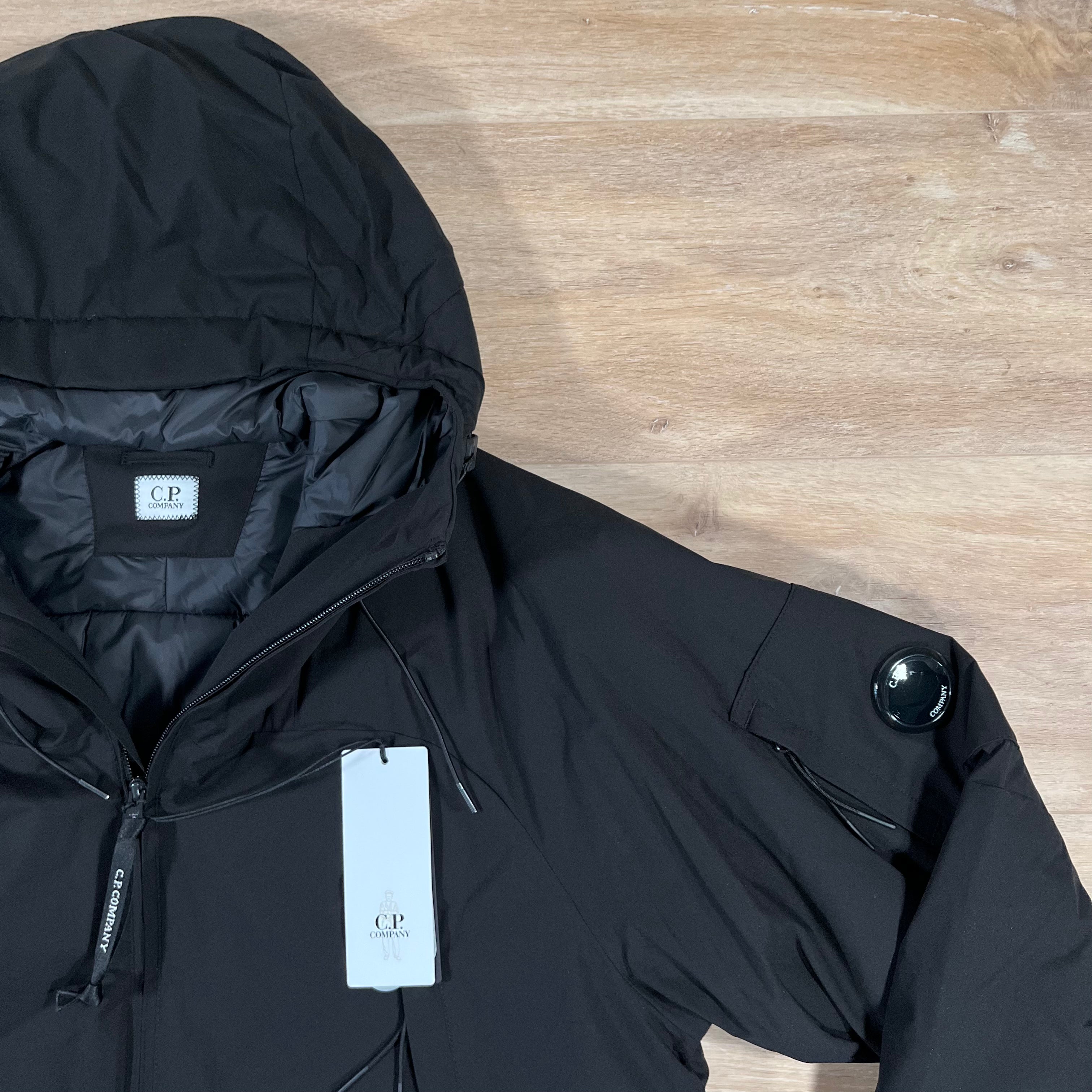 CP Company Pro-Tek Padded Lens Jacket in Black