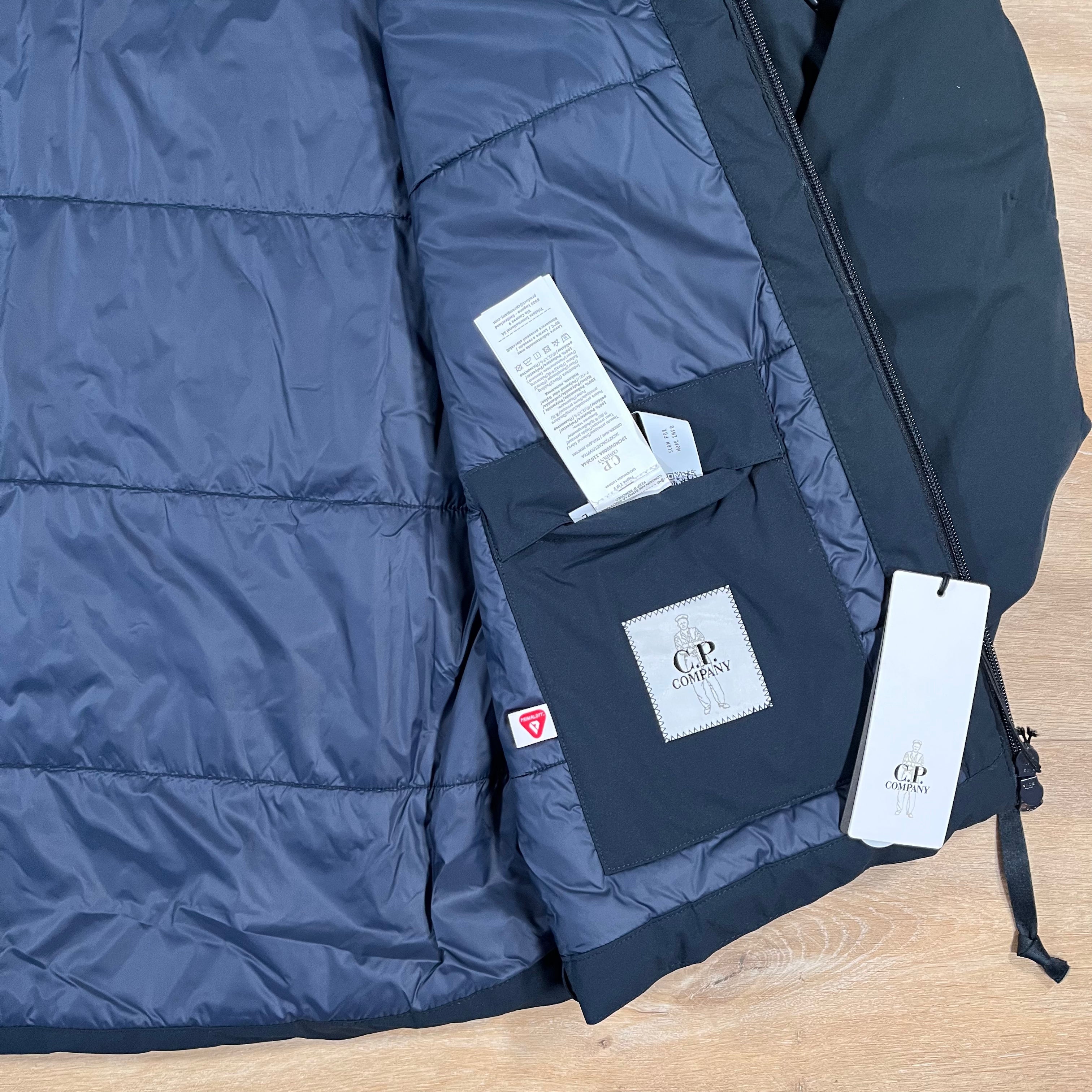 CP Company Pro-Tek Padded Lens Jacket in Navy