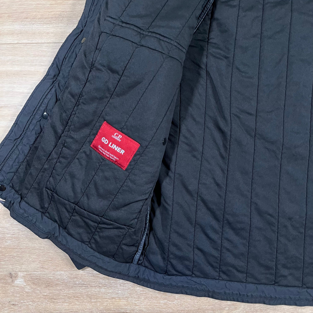 CP Company GD Liner Goggle Jacket in Black