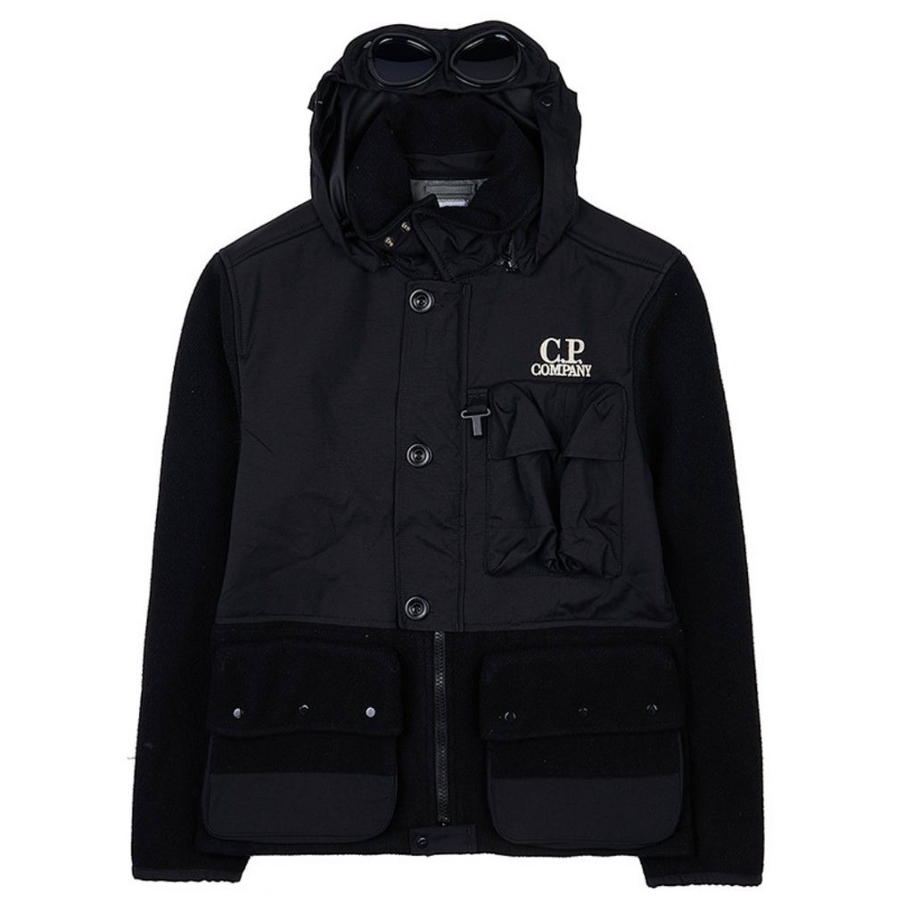 CP Company Duffel Goggle Jacket - Black