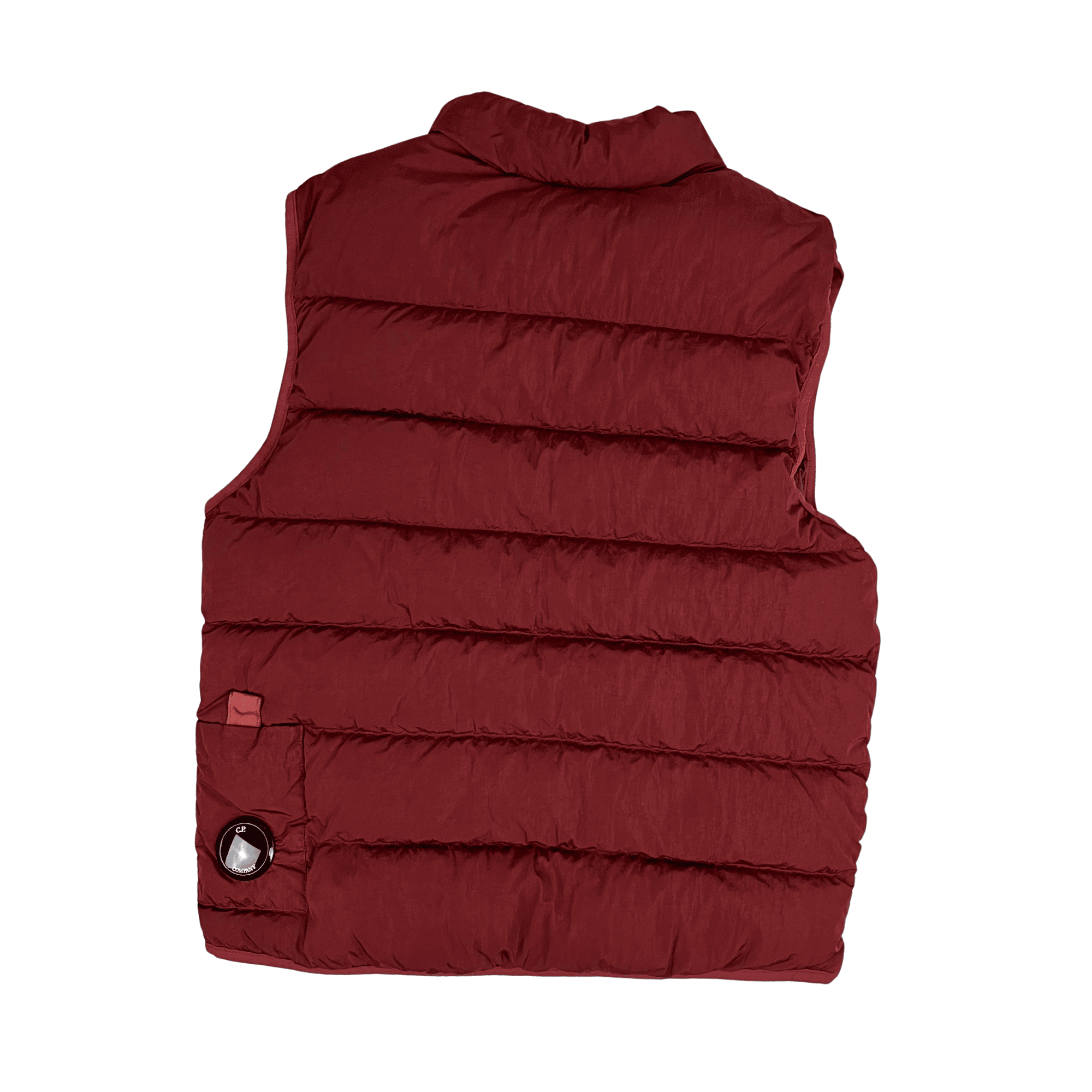 CP Company Chrome-R Lens Gilet - Ketchup