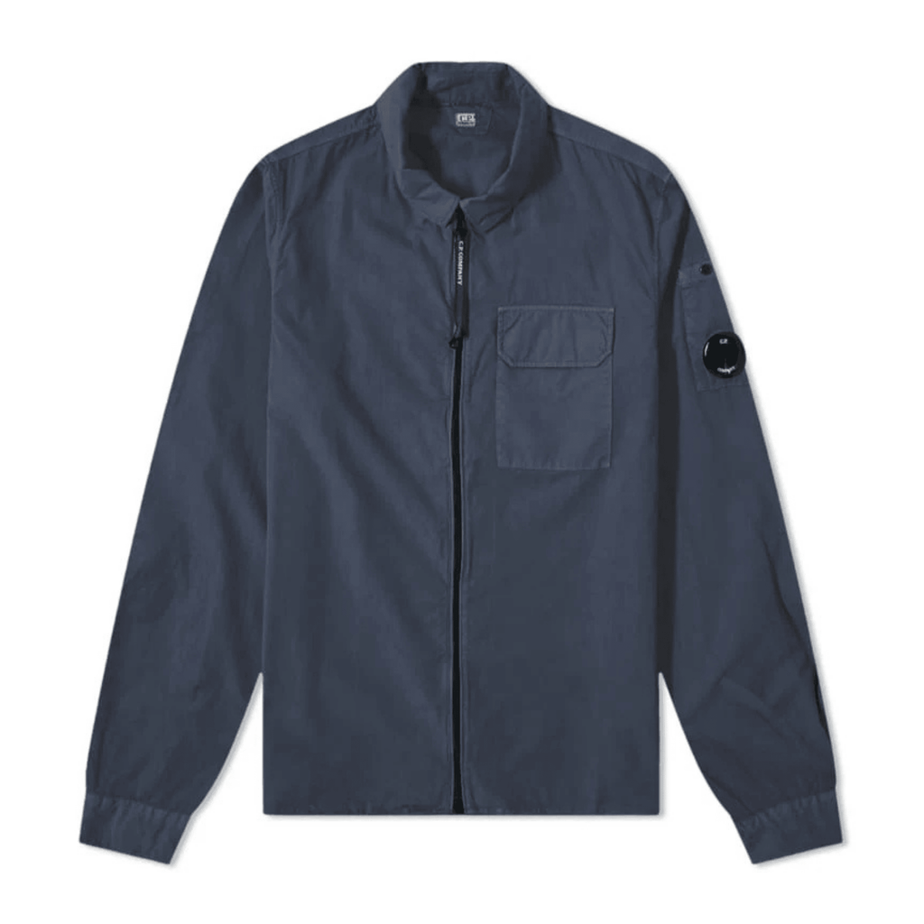 CP Company Zip Overshirt - Navy