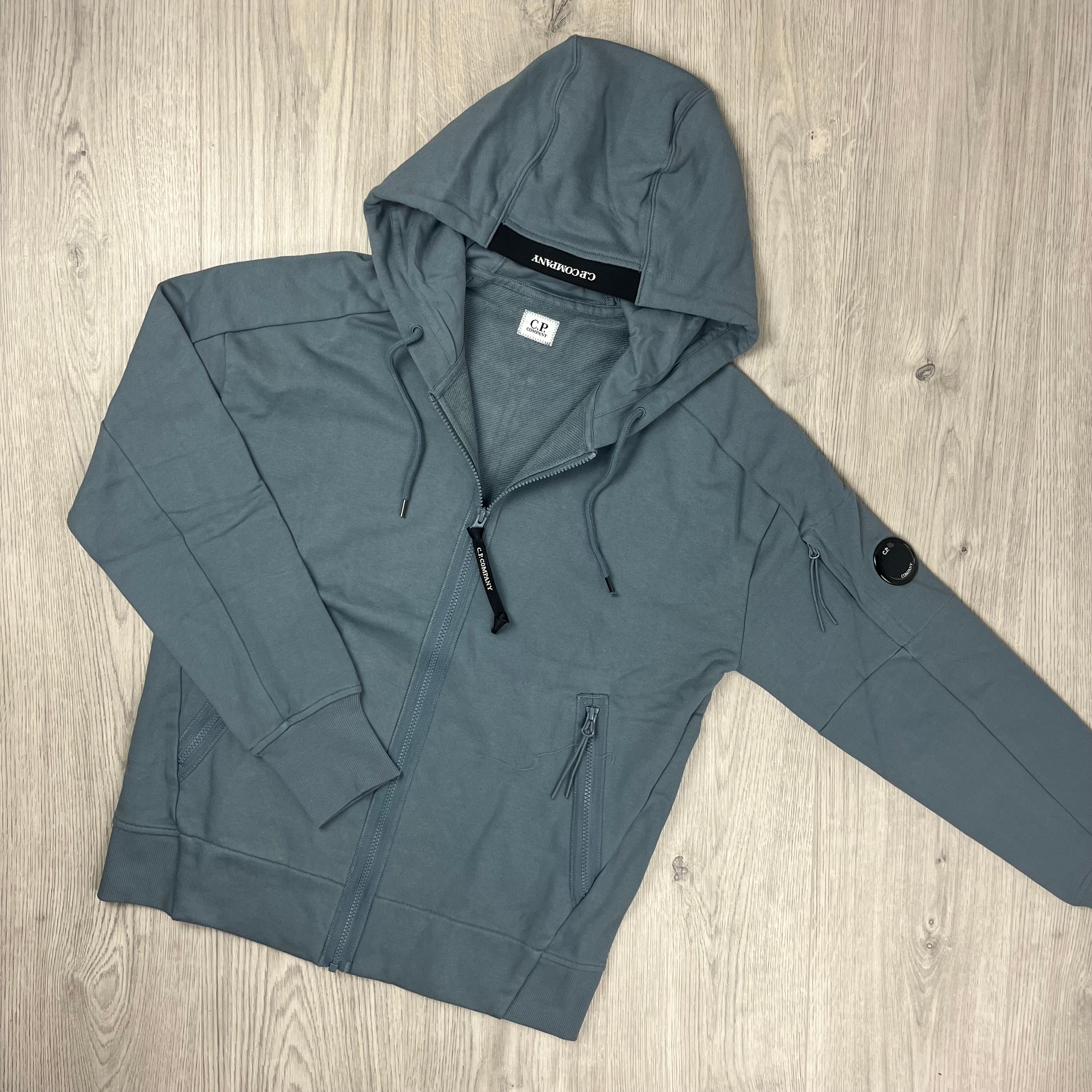 CP Company Zip Hoodie - Stormy