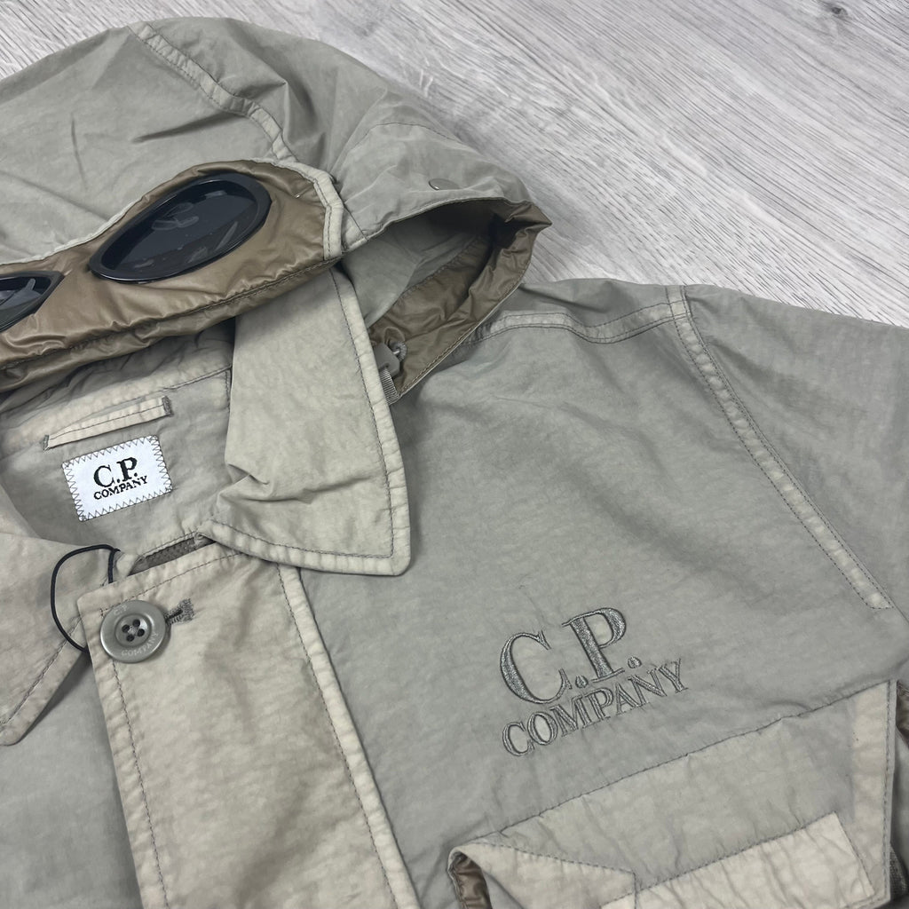 CP Company Goggle Overshirt - Vintage Khaki