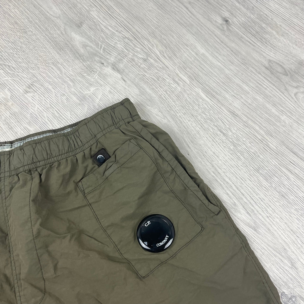 CP Company Lens Swim Shorts - Ivy Green