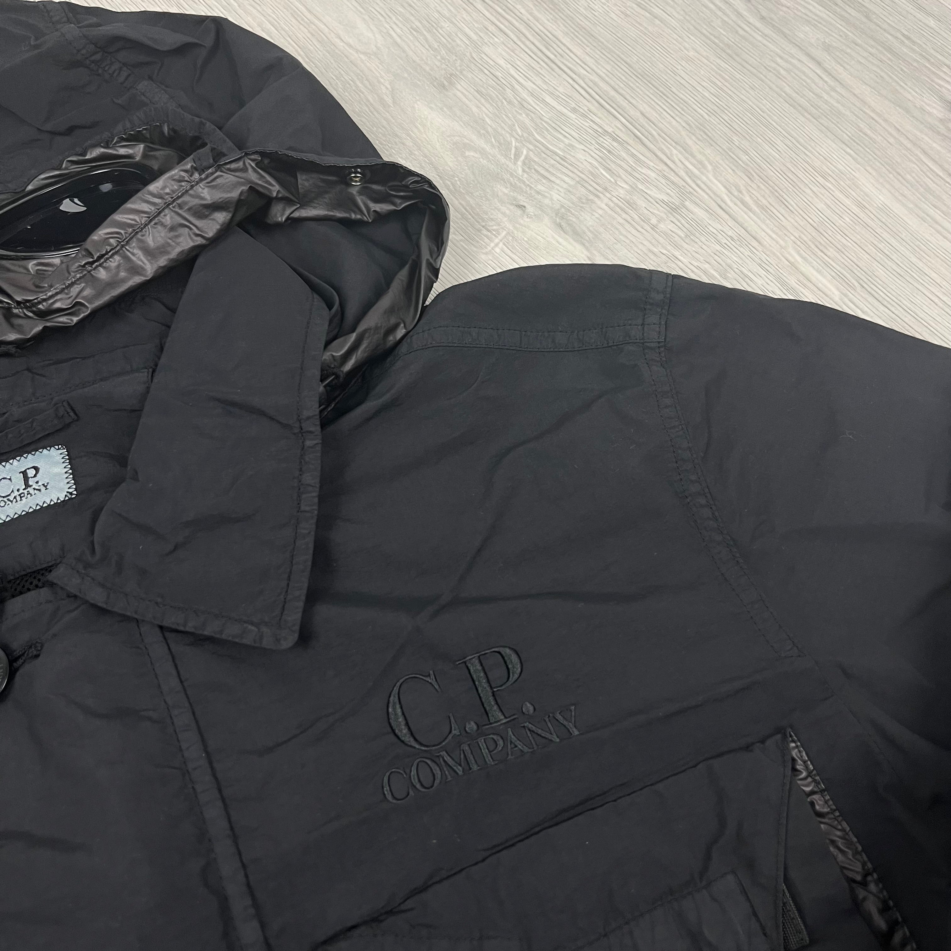 CP Company Goggle Overshirt - Black