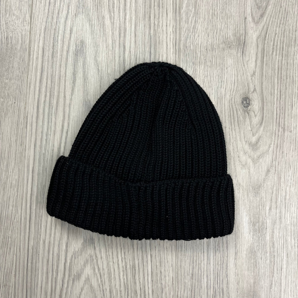 CP Company Lens Beanie - Black