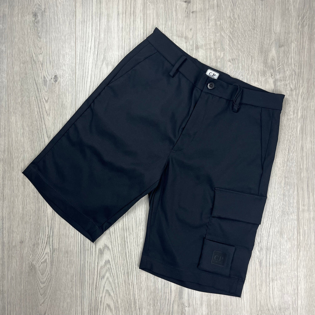 CP Company Metropolis Cargo Shorts - Black