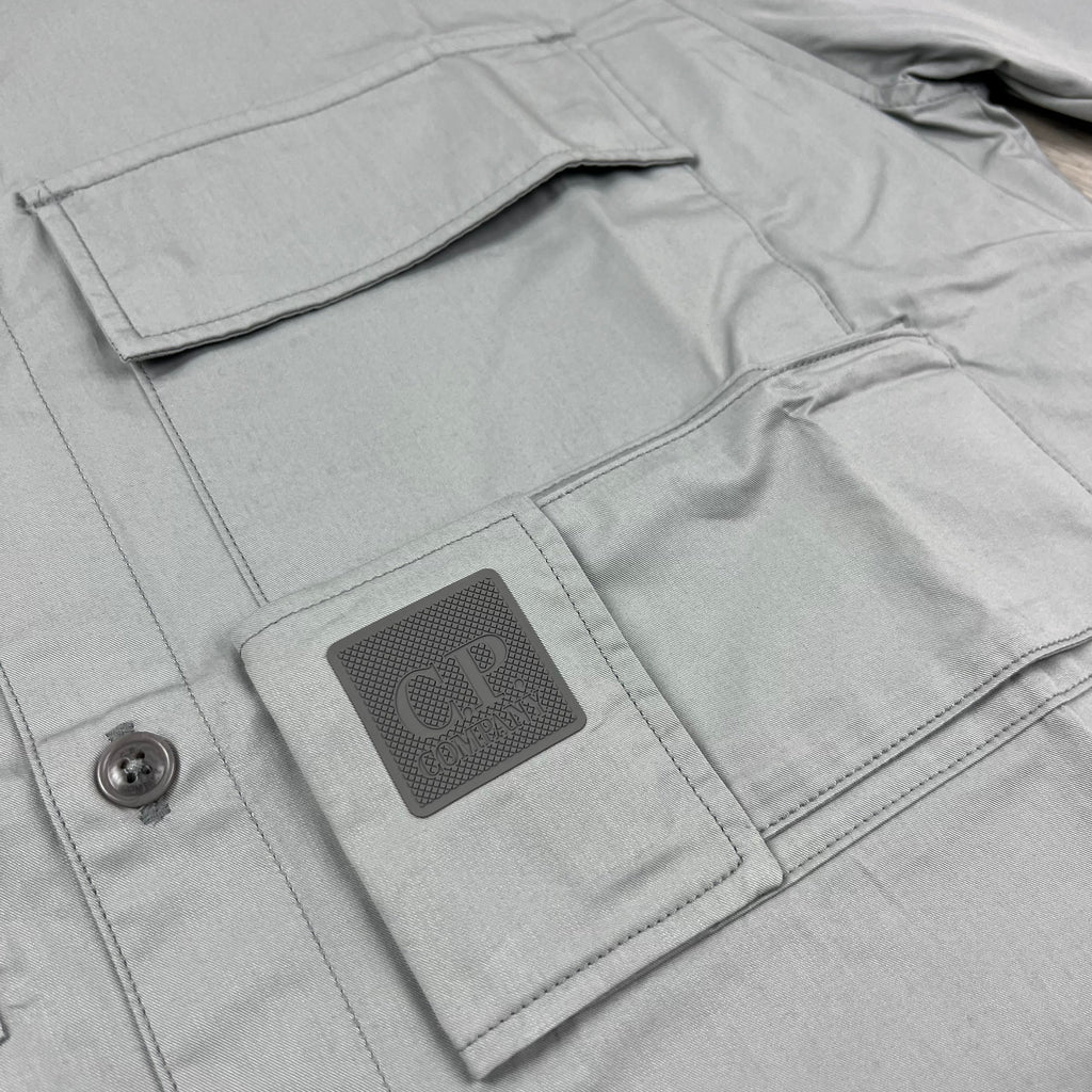 CP Company Metropolis Overshirt - Limestone
