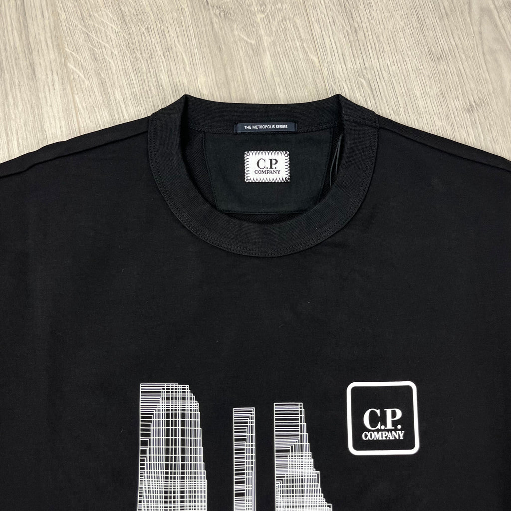 CP Company Metropolis Sweatshirt - Black