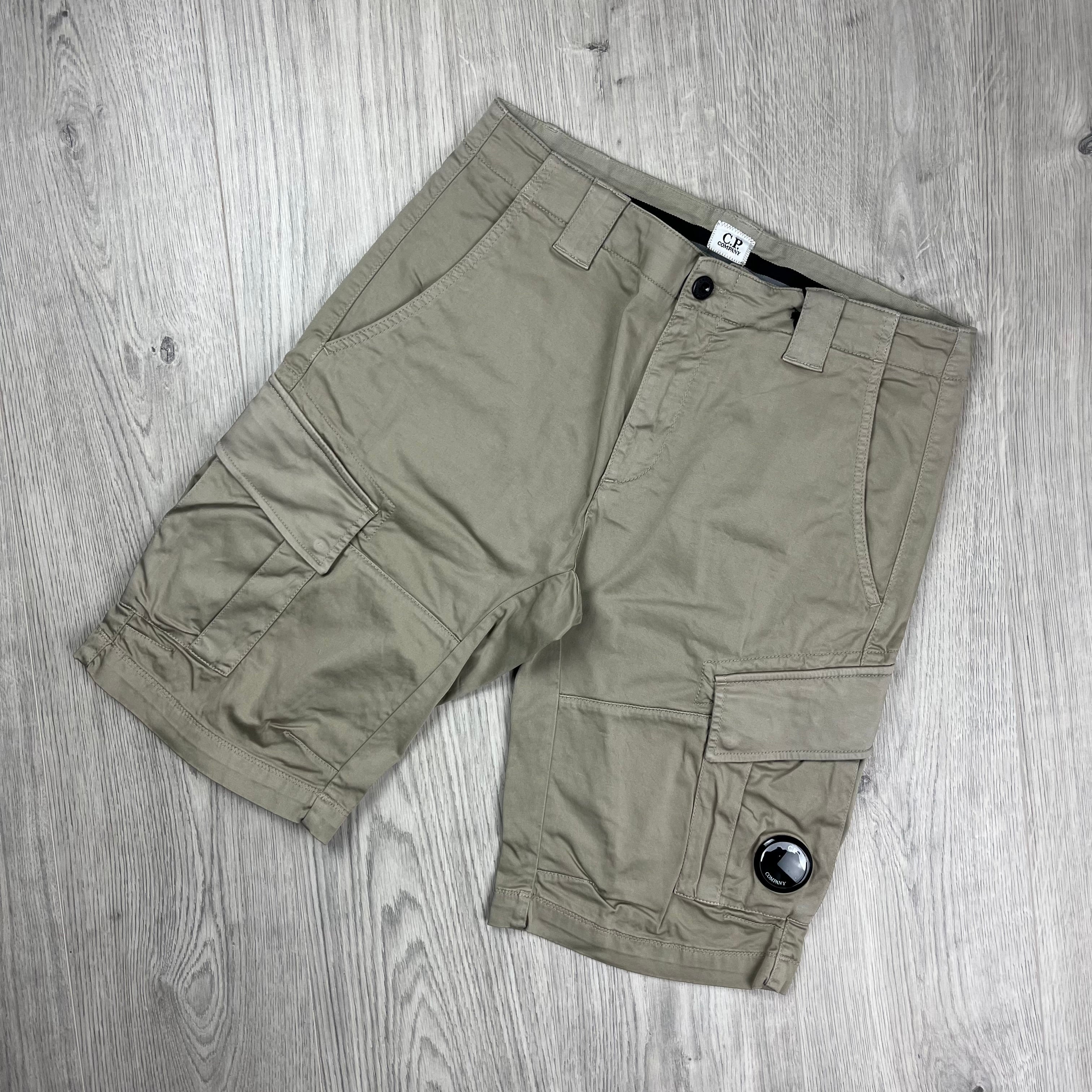 CP Company Cargo Shorts - Vintage Khaki