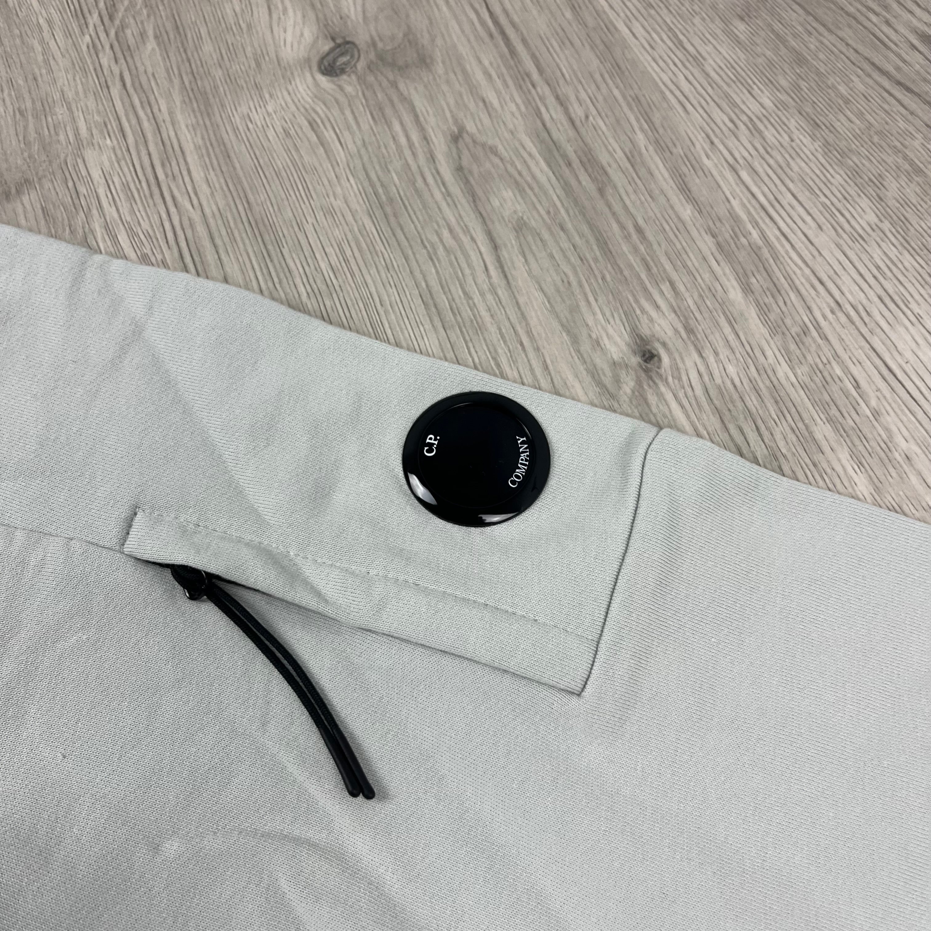 CP Company Raised Fleece Sweatshirt - Blue Fox