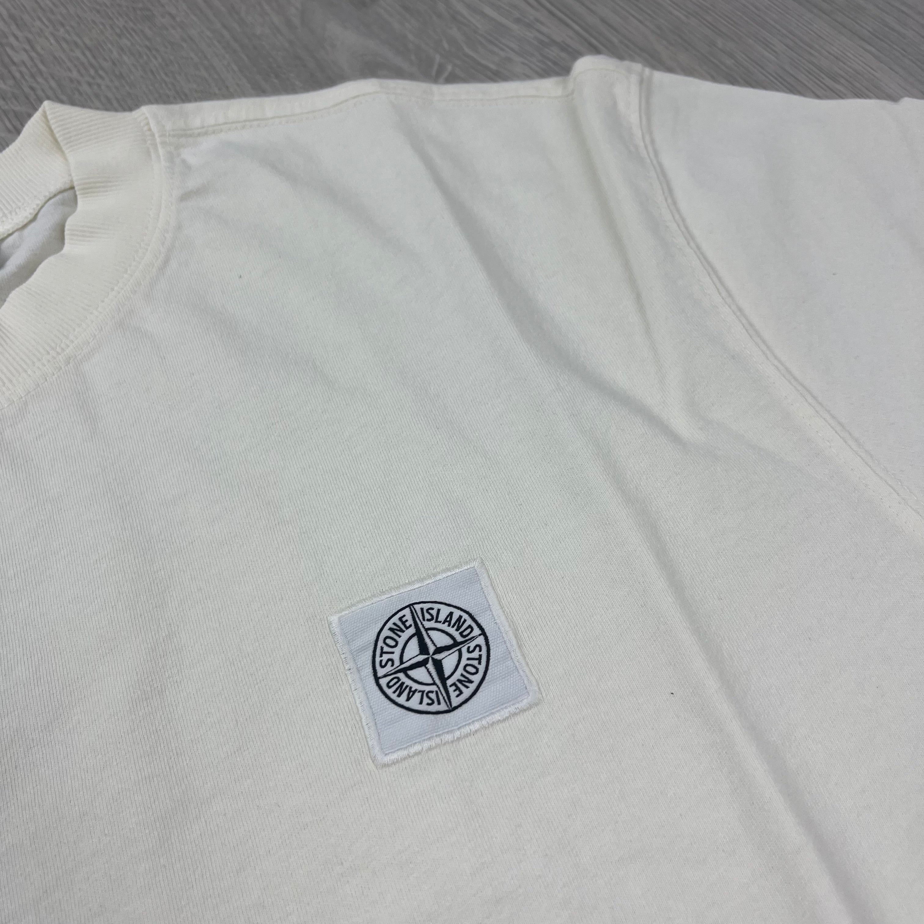 Stone Island Patch T-Shirt - Ivory