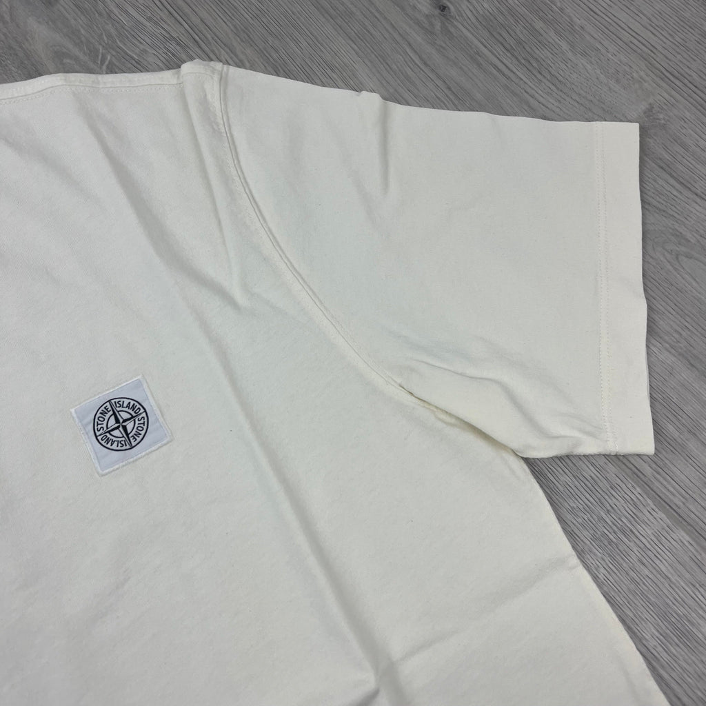 Stone Island Patch T-Shirt - Ivory